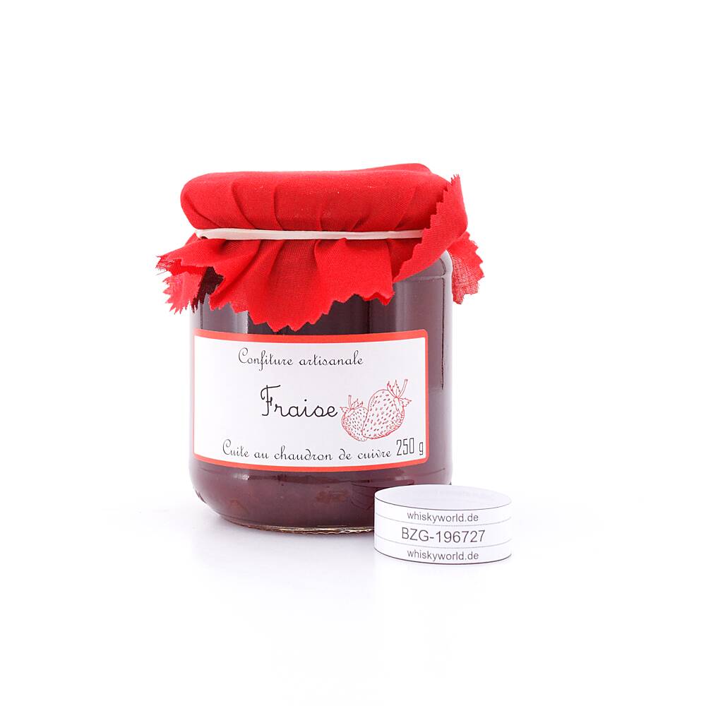 Confiture artisanale Fraise Erdbeer Konfitüre 250 g