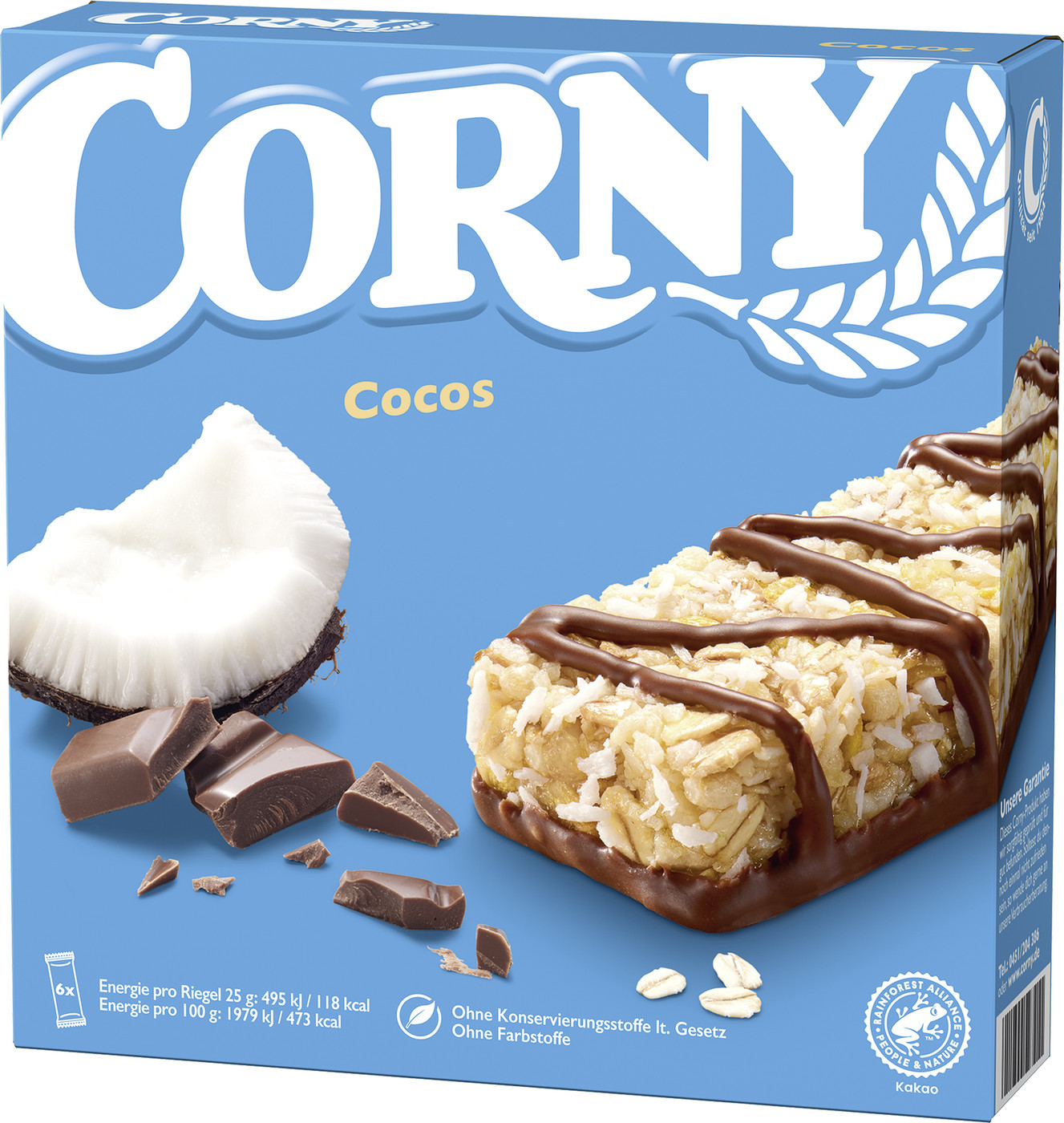 Corny Cocos 6ST 150g Corny Cocos 6ST 150g