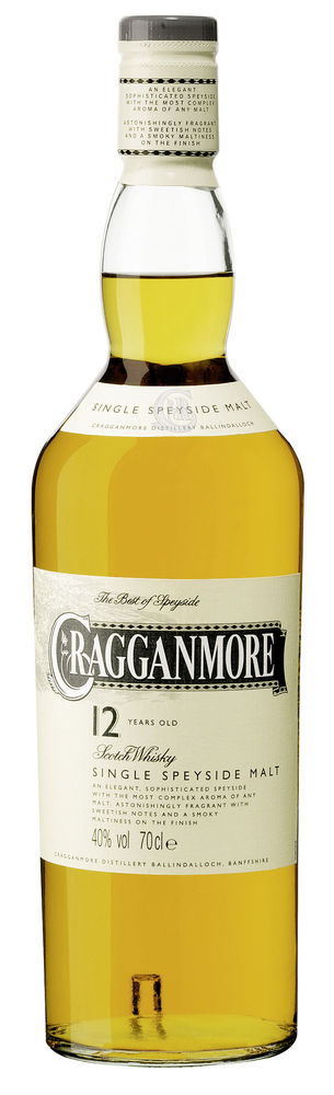 Cragganmore Whisky 12 Jahre 40% GP 0,7L Cragganmore Whisky 12 Jahre 40% GP 0,7L
