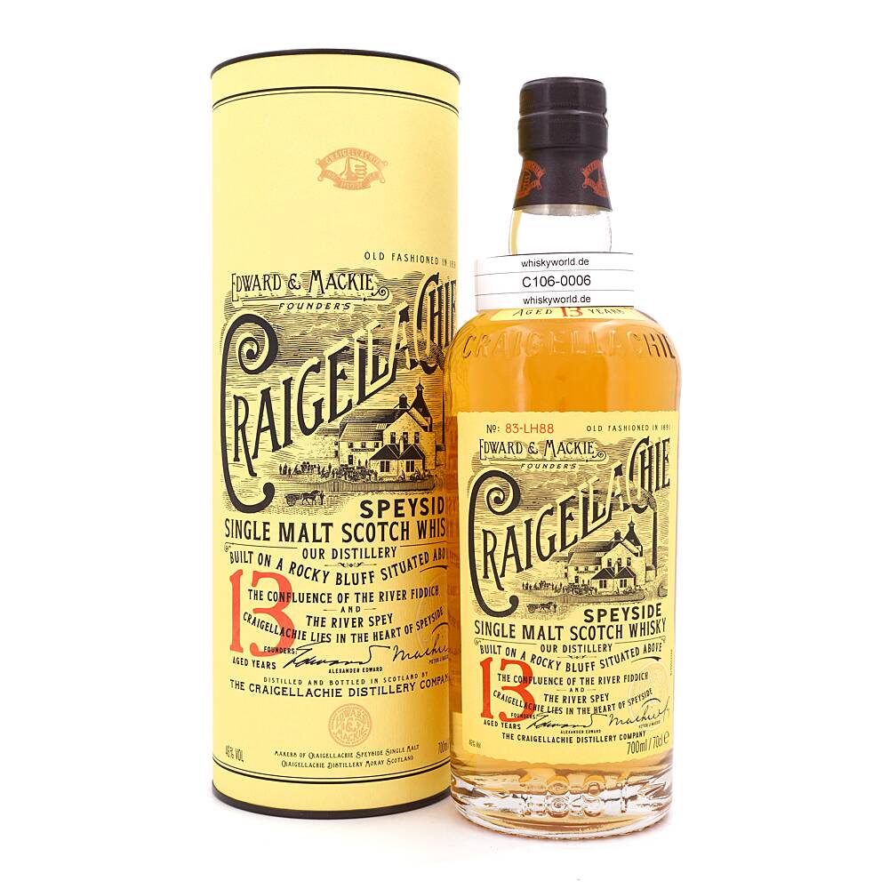 Craigellachie 13 Jahre 0,70 L/ 46.0% vol Craigellachie 13 Jahre 0,70 L/ 46.0% vol