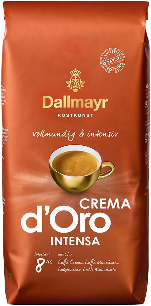 Crema d'Oro Intensa ganze Bohne von Alois Dallmayr Kaffee OHG