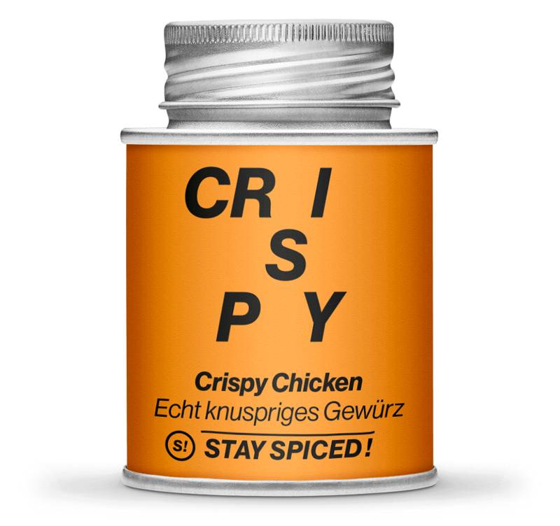 Crispy Chicken - Echt knuspriges Gewürz, 170ml Schraubdose