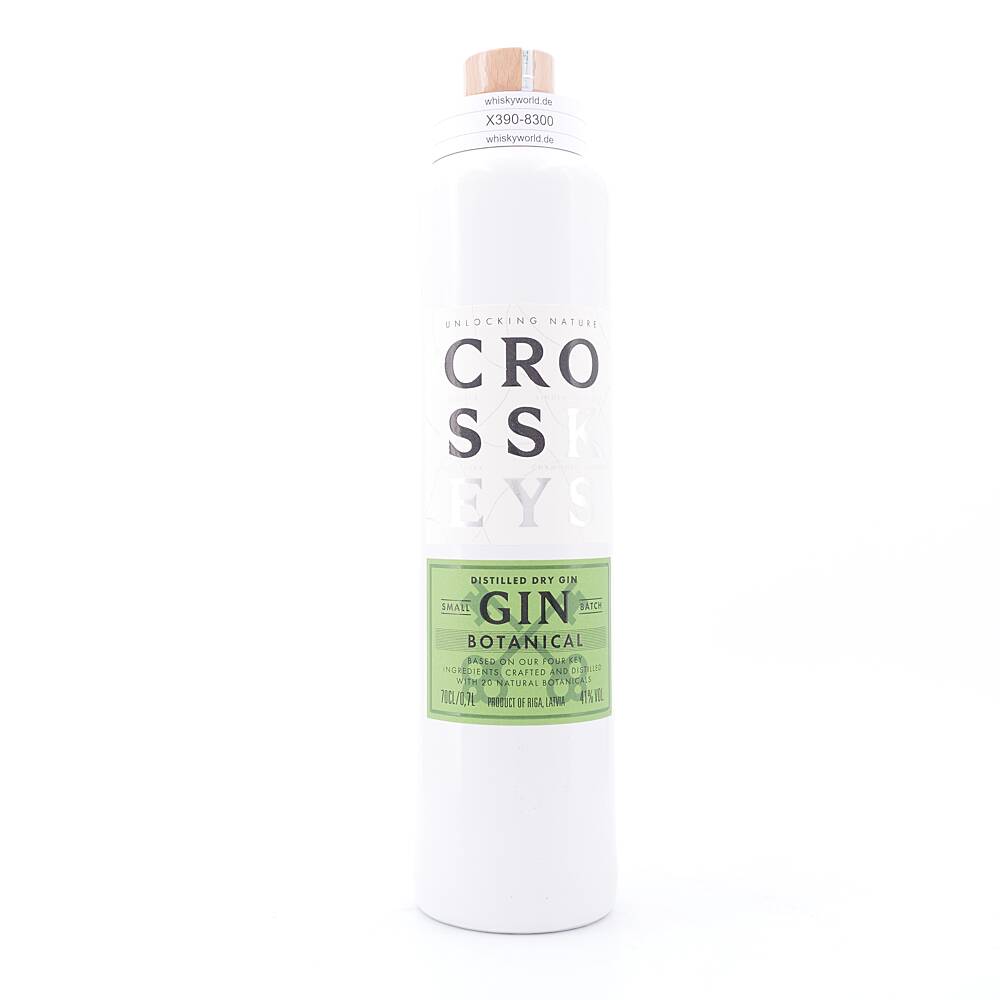 Crosskeys Distilled Dry Gin Steingutflasche 0,70 L/ 41.0% vol Crosskeys Distilled Dry Gin Steingutflasche 0,70 L/ 41.0% vol