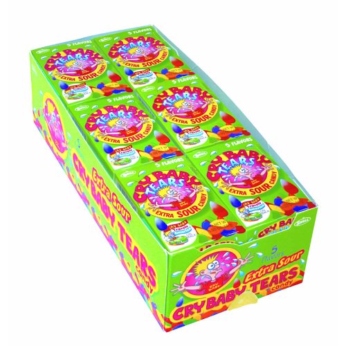Cry Baby Tears Candy (24 Count, 5 flavors) 2.96lbs