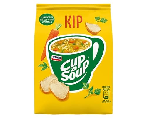 Cup-a-Soup Unox Machine Bag Huhn 140ml | 4 Stück von Unox