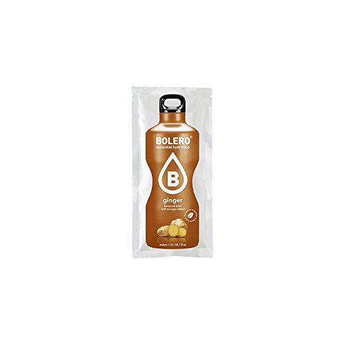 DOPPELPACKUNG Ingwer Bolero Instant Getränkepulver 2 x 8g für 3 Liter Getränk DOPPELPACKUNG Ingwer Bolero Instant Getränkepulver 2 x 8g für 3 Liter Getränk