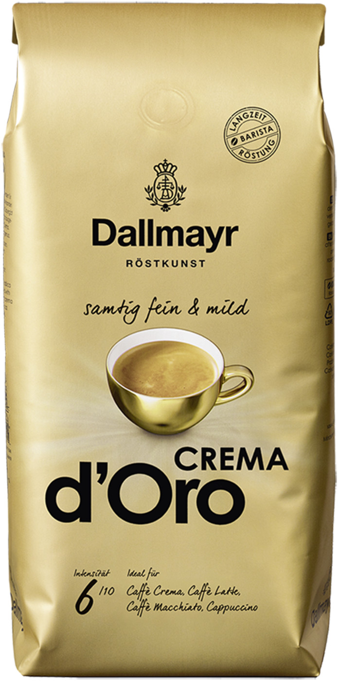 Dallmayr Crema d´Oro Kaffee ganze Bohnen 1 kg