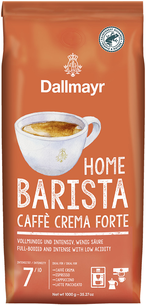 Dallmayr Home Barista Caffè Crema Forte ganze Bohne 1KG Dallmayr Home Barista Caffè Crema Forte ganze Bohne 1KG