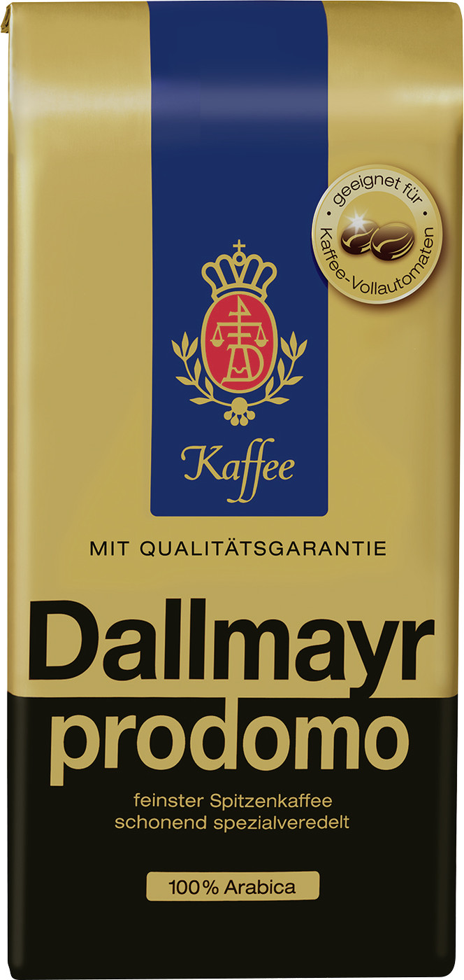 Dallmayr Kaffee Prodomo ganze Bohnen 500G
