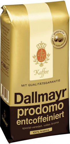 Dallmayr Prodomo entkoffeiniert ganze Bohnen 500G