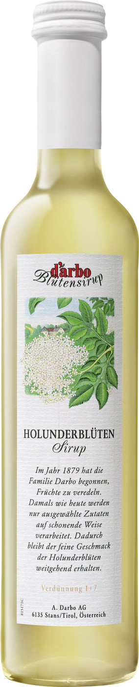 Darbo Holunderblütensirup 0,5L