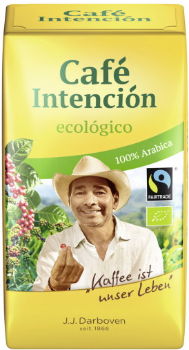 Darboven Café Intención ecológico gemahlen 500G