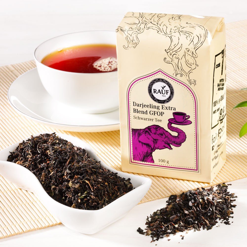 Rauf Tee Schwarzer Tee Darjeeling Extra Blend GFOP von Rauf Tee