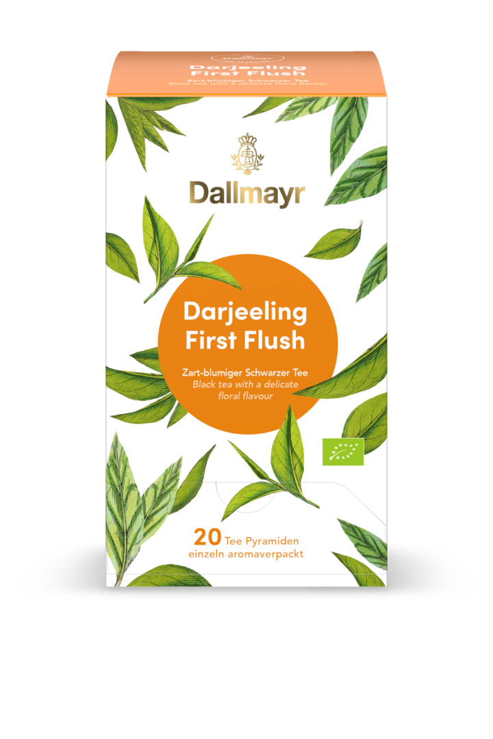 Darjeeling First Flush Bio Zart-blumiger Schwarzer Tee Darjeeling First Flush Bio Zart-blumiger Schwarzer Tee von Alois Dallmayr Kaffee OHG