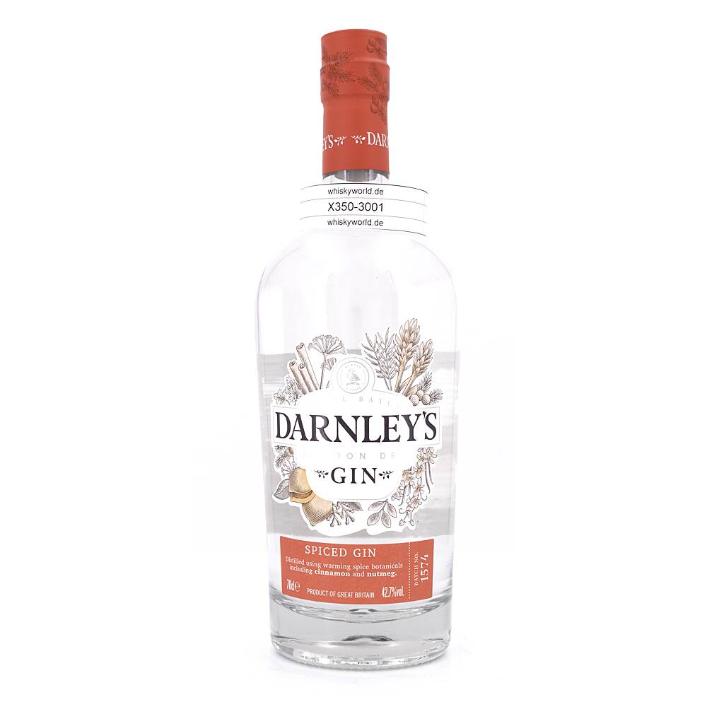 Darnley's Spiced Gin Small Batch London Dry Gin 0,70 L/ 42.7% vol Darnley's Spiced Gin Small Batch London Dry Gin 0,70 L/ 42.7% vol