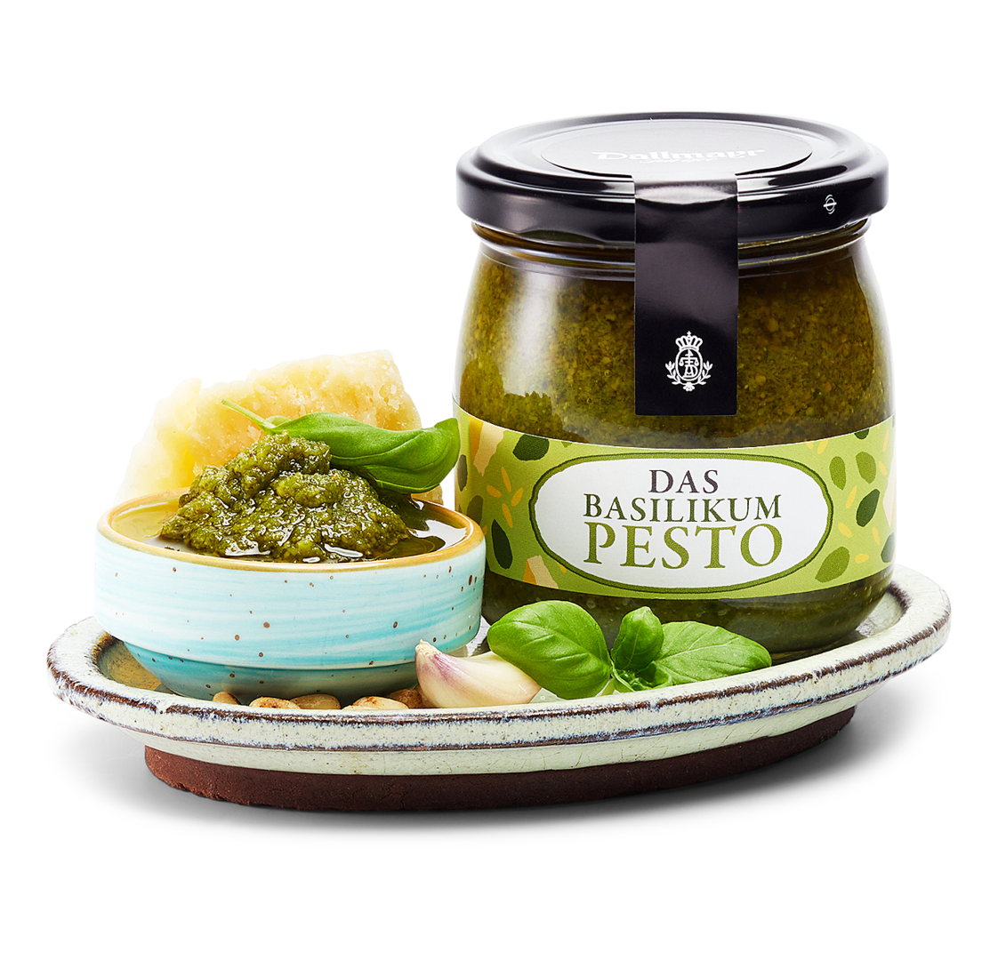Das Basilikumpesto Das Basilikumpesto von Alois Dallmayr KG