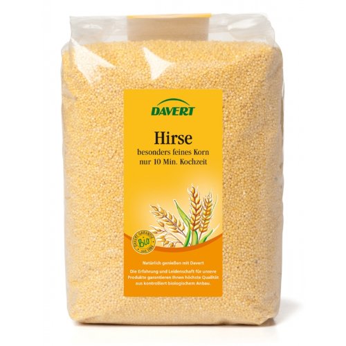 Davert, Hirse, 1kg. 1er Pack