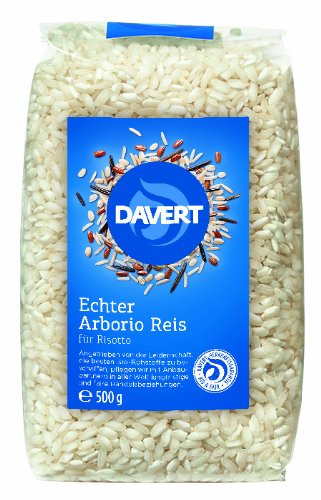 Davert Arborio Reis weiß für Risotto, 2er Pack (2 x 500 g) - Bio von Davert