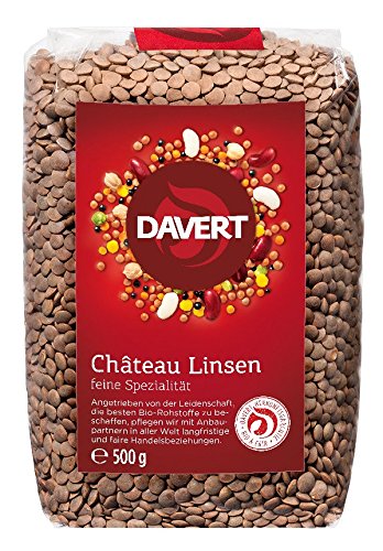 Davert Mühle Bio Château Linsen (8 x 500 gr) von Davert