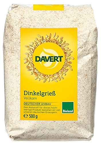 Davert Mühle Bio Dinkelgrieß (8 x 500 gr)