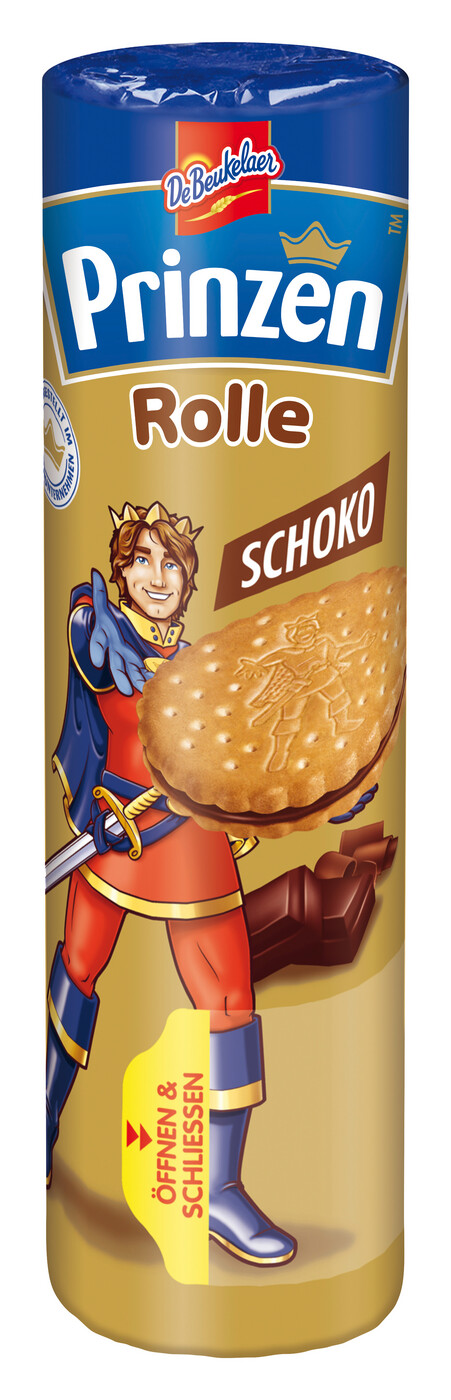 De Beukelaer Prinzen Rolle Schoko 400G De Beukelaer Prinzen Rolle Schoko 400G