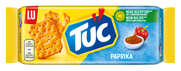 De Beukelaer Tuc Cracker Paprika 100G