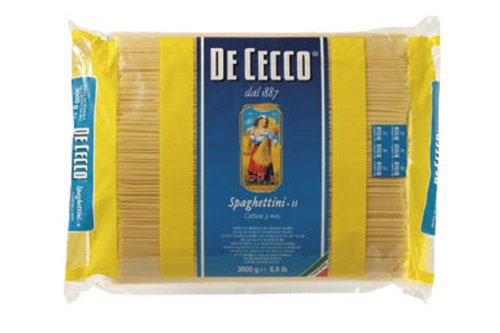 SPAGHETTINI DA KG. 3 SPAGHETTINI DA KG. 3 von DE CECCO