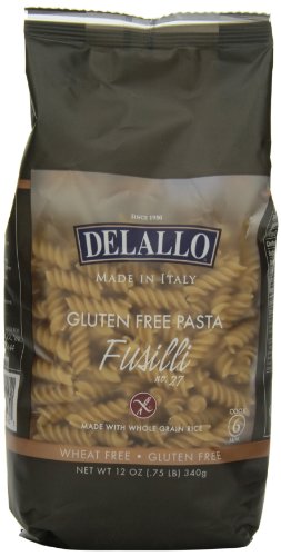 De Lallo Wg Rice Fusili Gf (12x12oz )