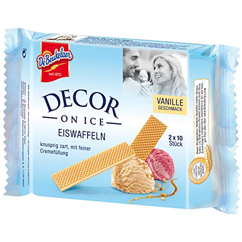 DeBeukelaer "Decor auf Eis" ice Waffeln (2 x 50 g)