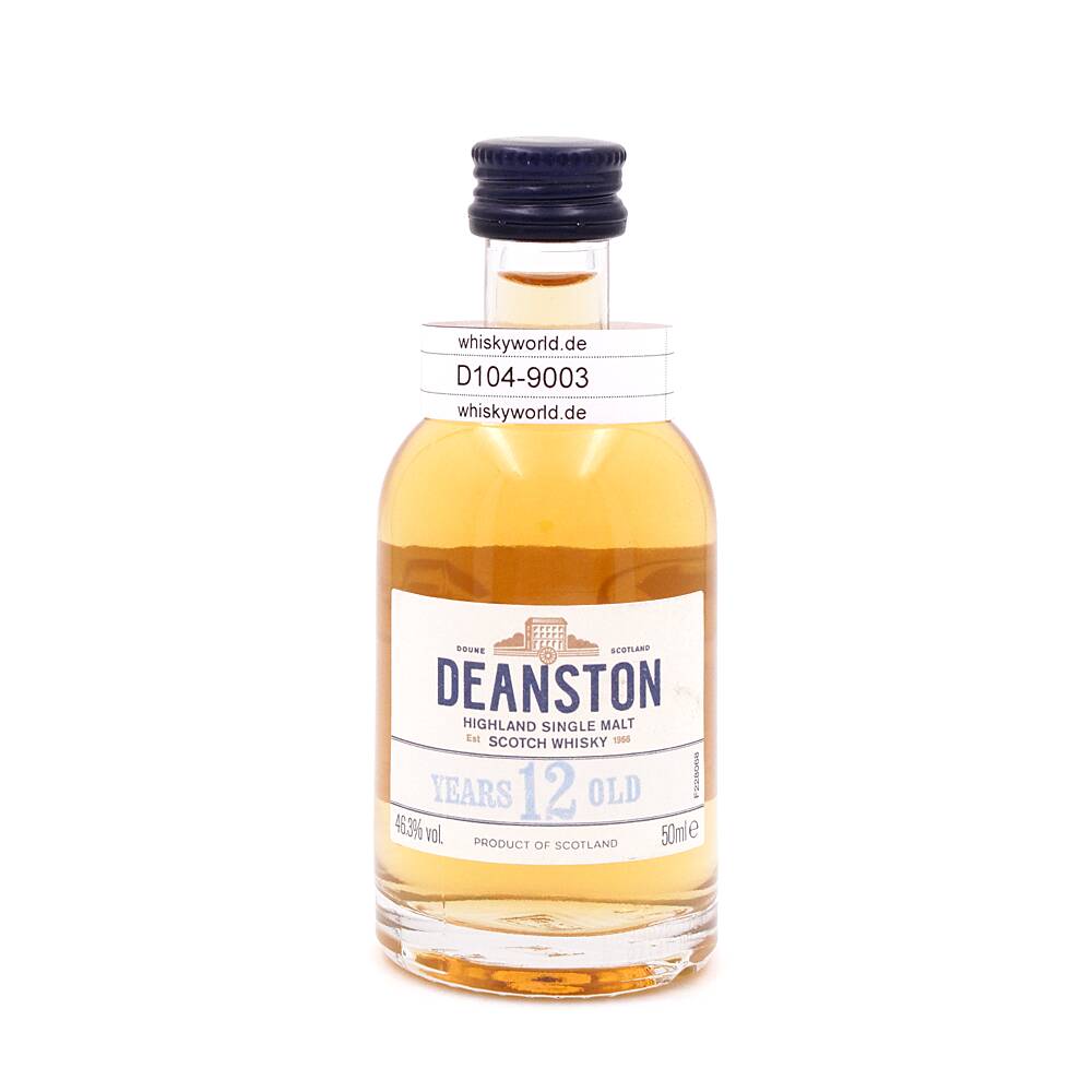 Deanston 12 Jahre Un-chillfiltered Miniatur 0,050 L/ 46.3% vol Deanston 12 Jahre Un-chillfiltered Miniatur 0,050 L/ 46.3% vol
