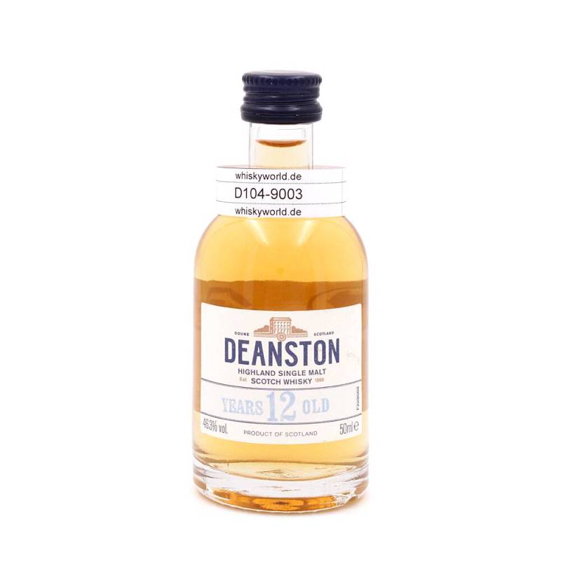 Deanston 12 Jahre Un-chillfiltered Miniatur 0,050 L/ 46.3% vol