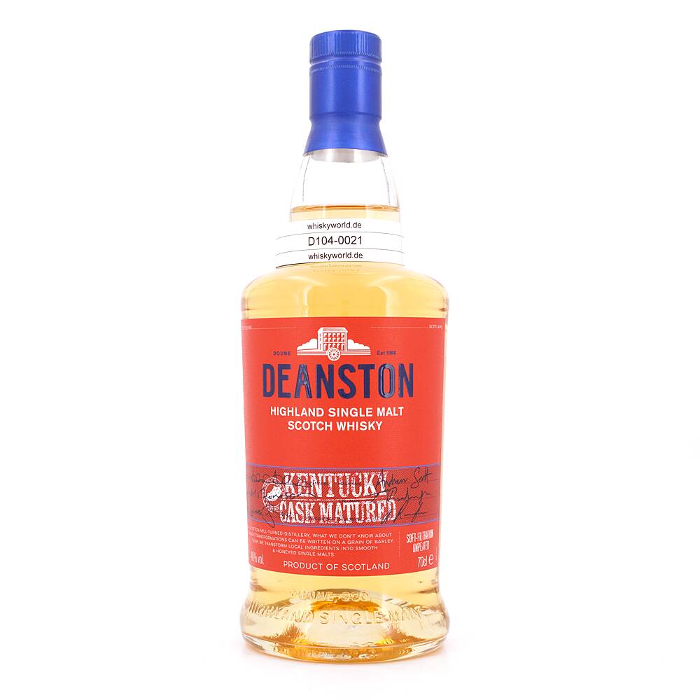 Deanston Kentucky Cask Matured 0,70 L/ 40.0% vol Deanston Kentucky Cask Matured 0,70 L/ 40.0% vol