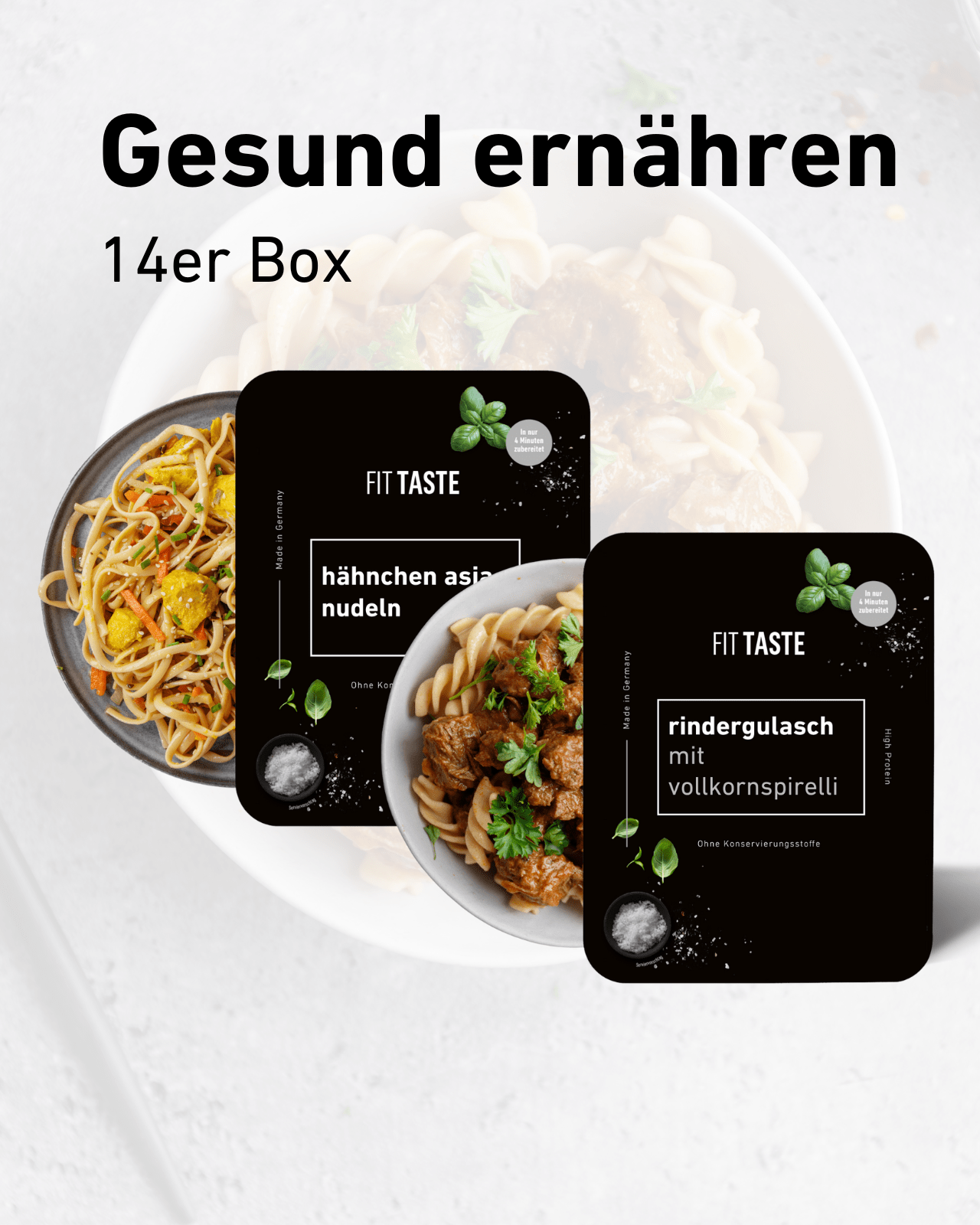Gesund ernähren 14er Box Gesund ernähren 14er Box von FITTASTE GmbH