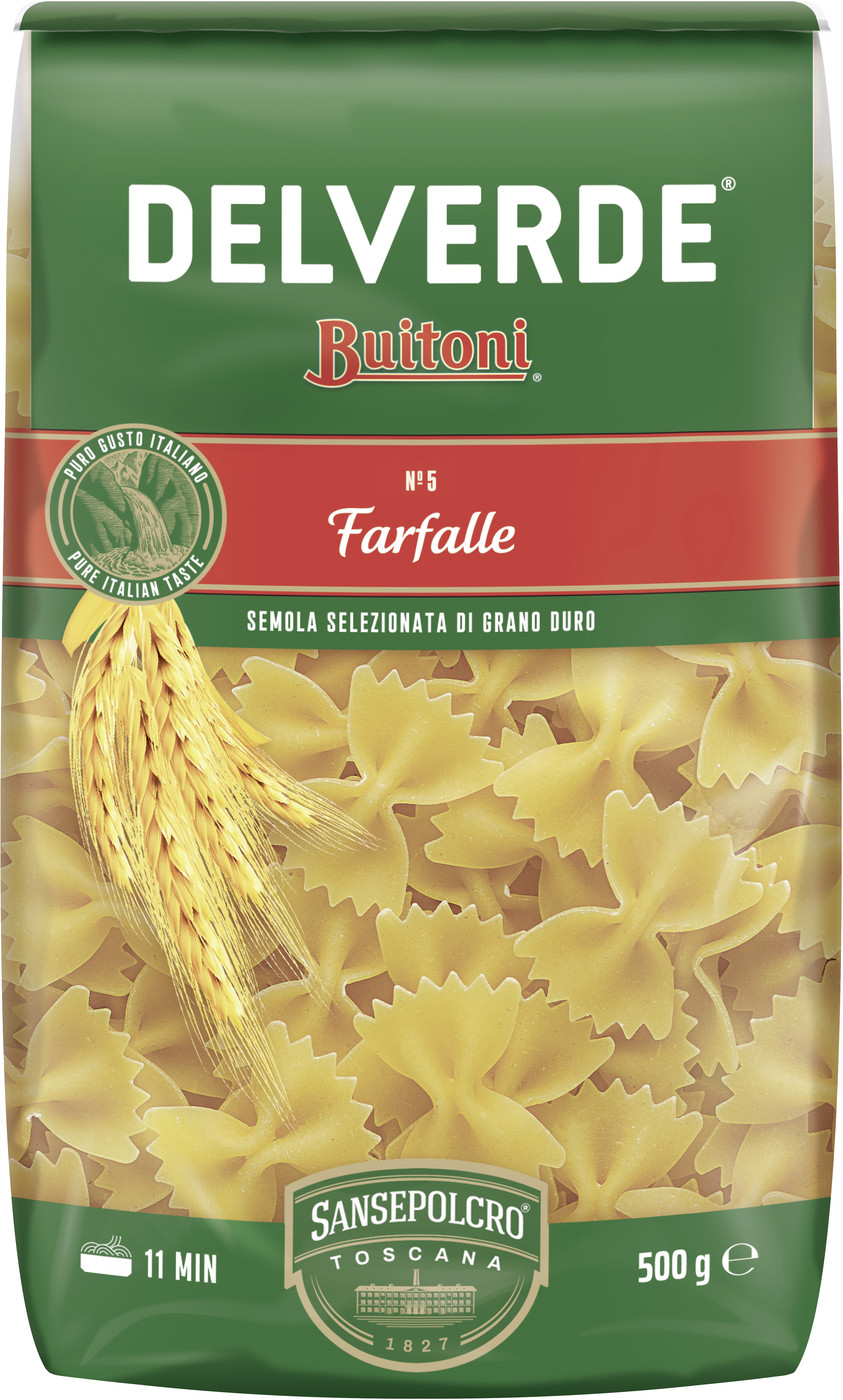 Delverde Nudeln Farfalle 500G