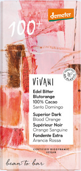 Demeter Vivani Edel Bitter Blutorange 100% 90G