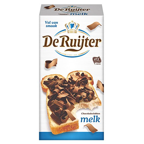 Deruyter ChocoadeVlokken Melk(Milk Chocolate FLAKES), 10,5-Unzen Box 300 g von De Ruijter