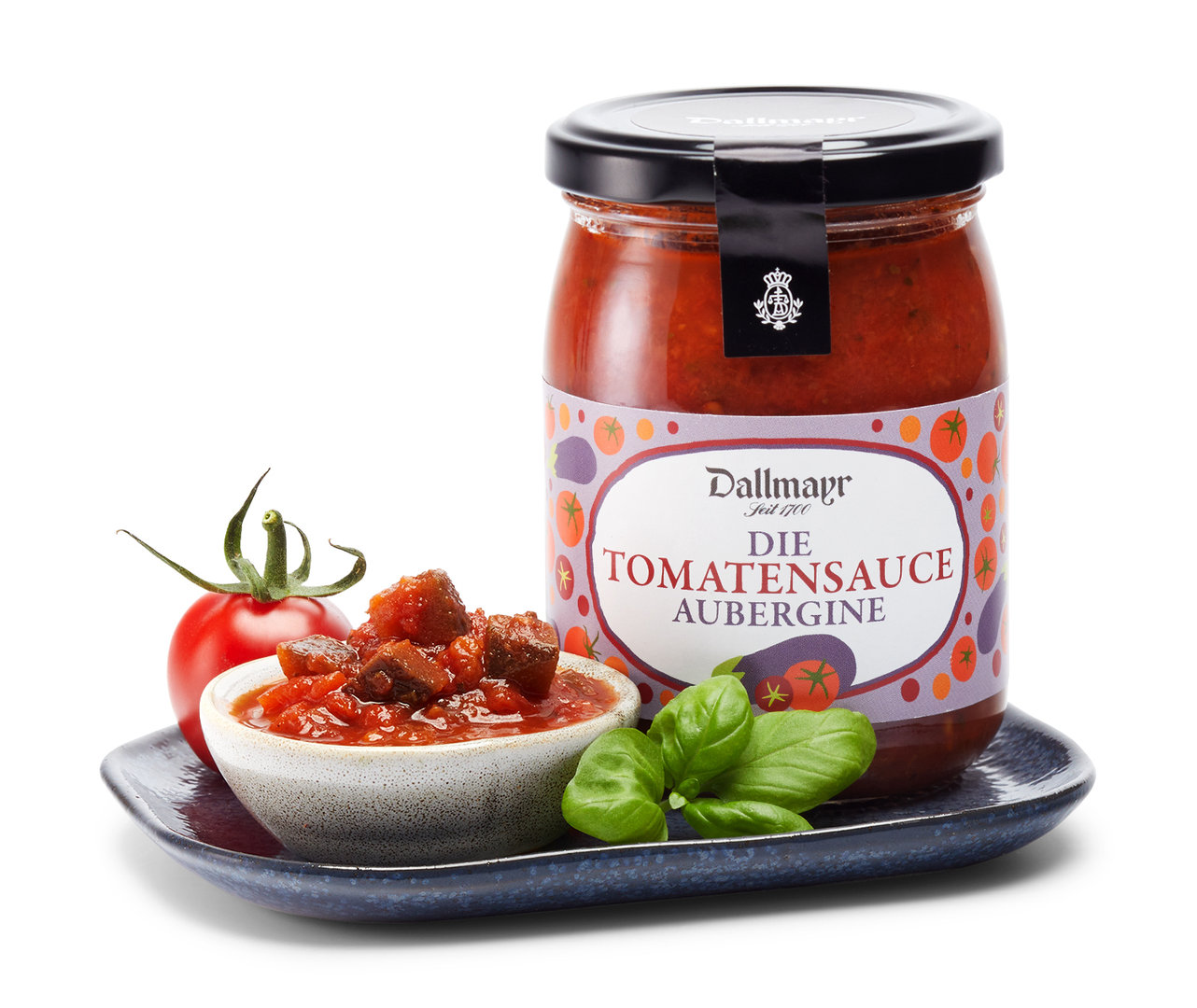 Die Tomatensauce mit Auberginen Dallmayr