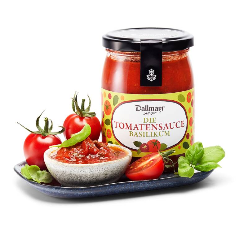 Die Tomatensauce mit Basilikum von Alois Dallmayr KG