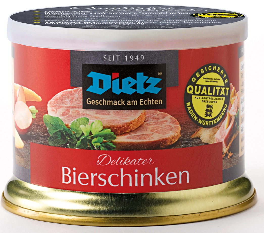 Dietz Delikater Bierschinken 200G Dietz Delikater Bierschinken 200G
