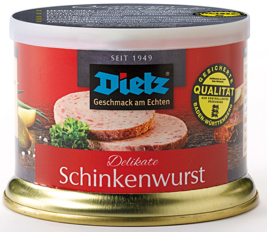 Dietz Schinkenwurst 200G Dietz Schinkenwurst 200G