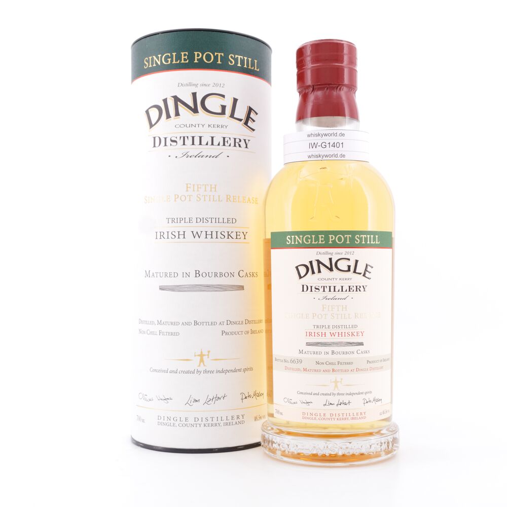 Dingle Fifth Single Pot Still Irish Whiskey 5th 0,70 L/ 46.5% vol