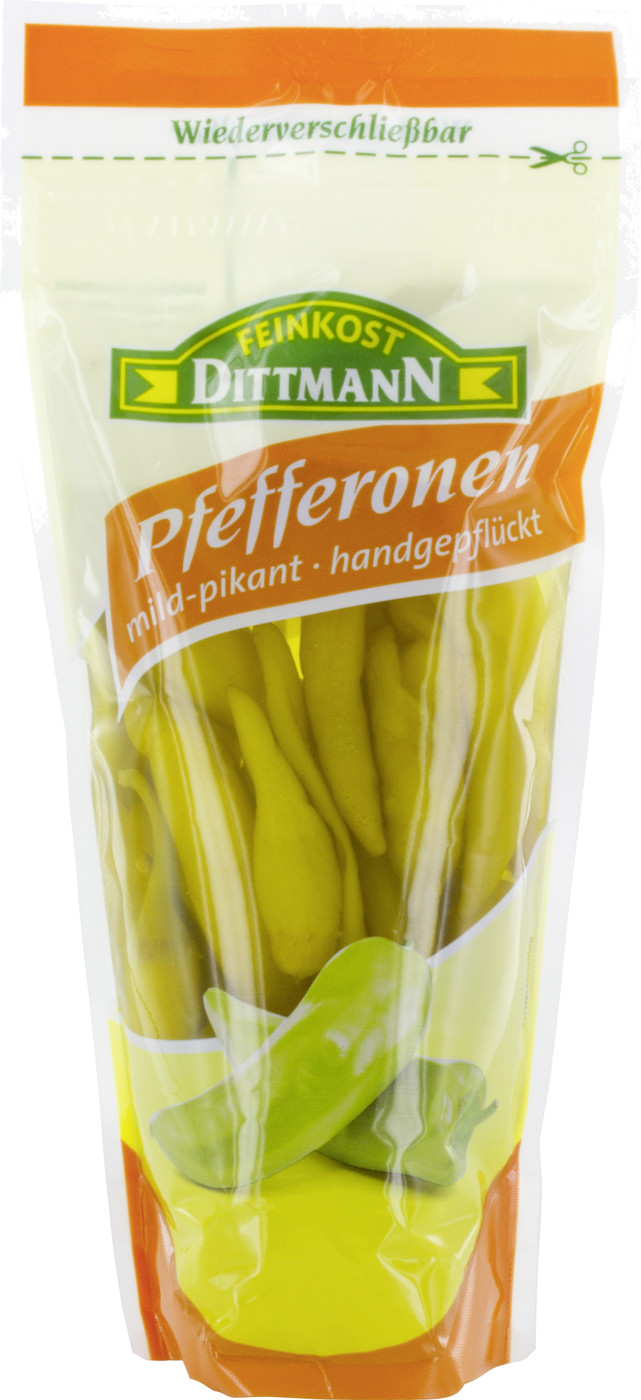 Dittmann Pfefferonen mild-pikant 250G Dittmann Pfefferonen mild-pikant 250G