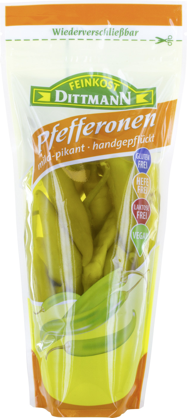 Dittmann Pfefferonen mild-pikant 500G Dittmann Pfefferonen mild-pikant 500G