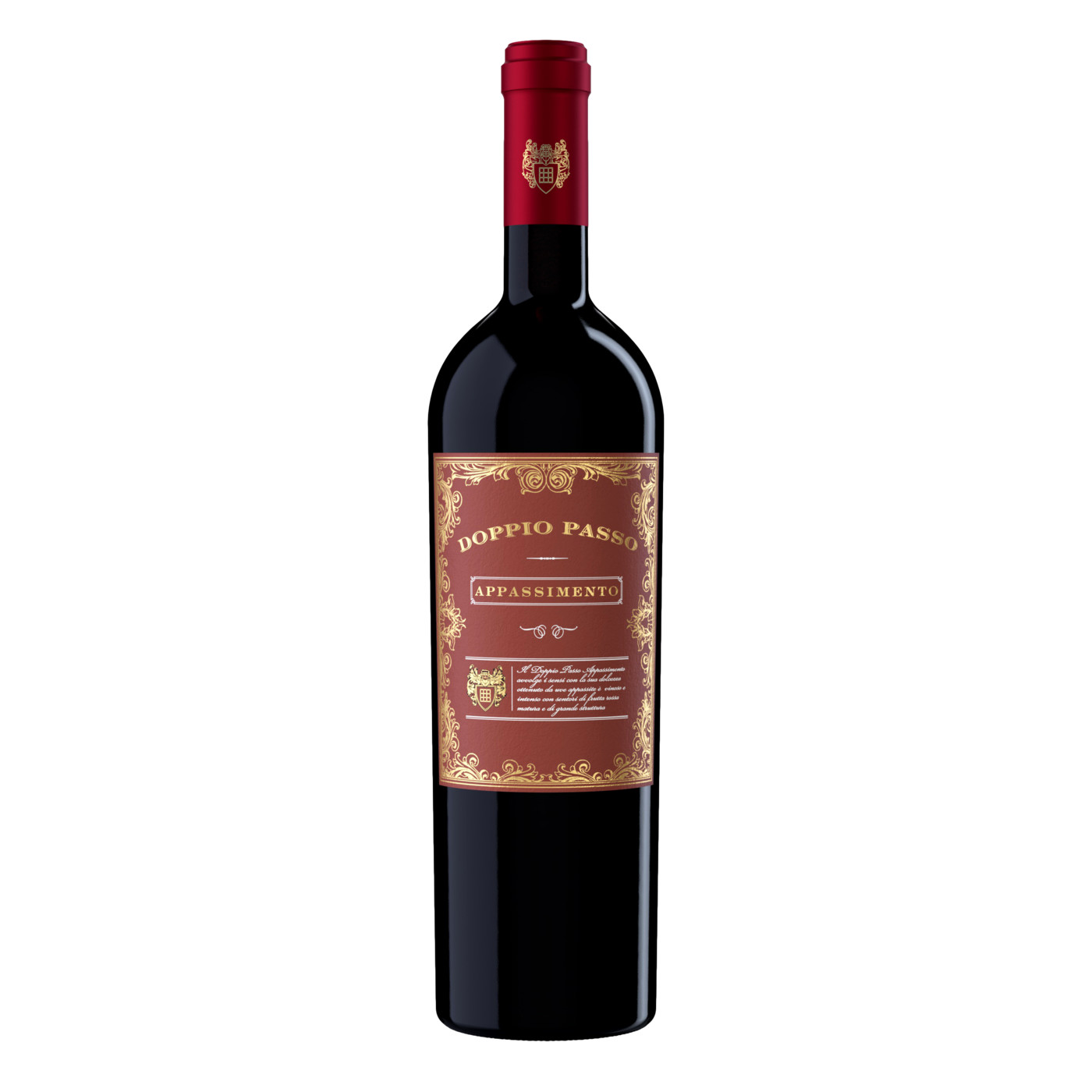 Doppio Passo Appassimento Primitivo 0,75L - Etikett verschmutzt/beschädigt Doppio Passo Appassimento Primitivo 0,75L - Etikett verschmutzt/beschädigt
