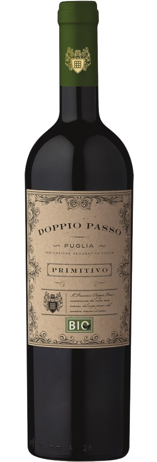 Doppio Passo Bio Primitivo IGT 0,75L Doppio Passo Bio Primitivo IGT 0,75L