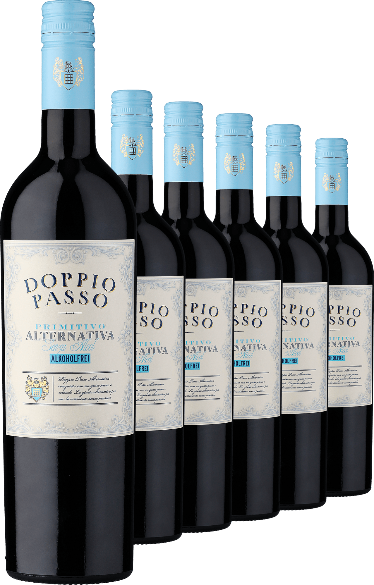 Doppio Passo Rosso »Alternativa« Alkoholfrei im 6er-Vorratspaket Doppio Passo Rosso »Alternativa« Alkoholfrei im 6er-Vorratspaket