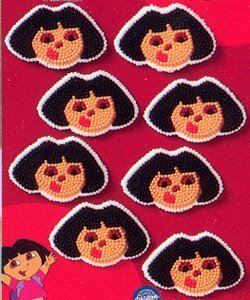 Dora/Icing Decorations Dora/Icing Decorations von Wilton