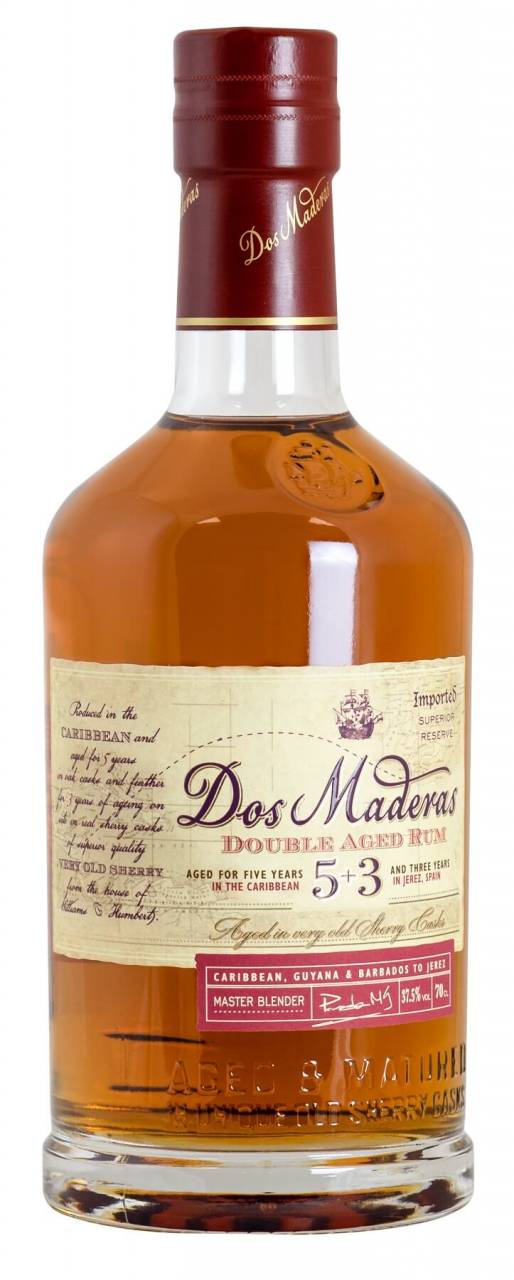 Dos Maderas 5+3 Rum 0,7 Liter