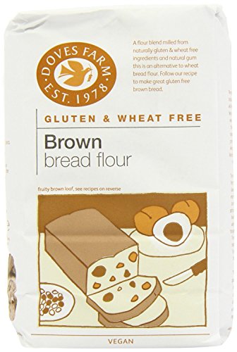 Doves Farm - Brown Bread Flour - Free From Gluten - 1Kg (Pack of 3)
