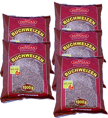 Dovgan Buchweizen Sparpack - 5er Paket - (5 x 1kg) von Dovgan